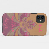 Hakuna Matata Frohe Weihnachten schöne Herzen Desi Case-Mate iPhone Hülle (Rückseite (Horizontal))