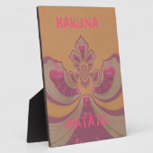 Hakuna Matata Frohe Weihnachten schöne Herzen Desi Fotoplatte (Seite)