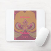 Hakuna Matata Frohe Weihnachten schöne Herzen Desi Mousepad (Mit Mouse)