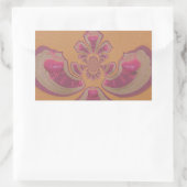 Hakuna Matata Frohe Weihnachten schöne Herzen Desi Rechteckiger Aufkleber (Tasche)