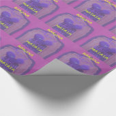 Hakuna Matata Frohe Weihnachts-Liebe Design. Geschenkpapier (Ecke)