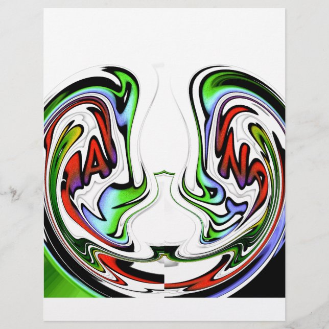 Hakuna Matata Funny Funny Fish Geschenk Farben (Vorderseite)