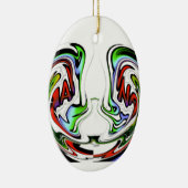 Hakuna Matata Funny Funny Fish Geschenk Farben Keramikornament (Rechts)