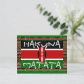 Hakuna Matata Geschenkkarten Postkarte (Stehend Vorderseite)