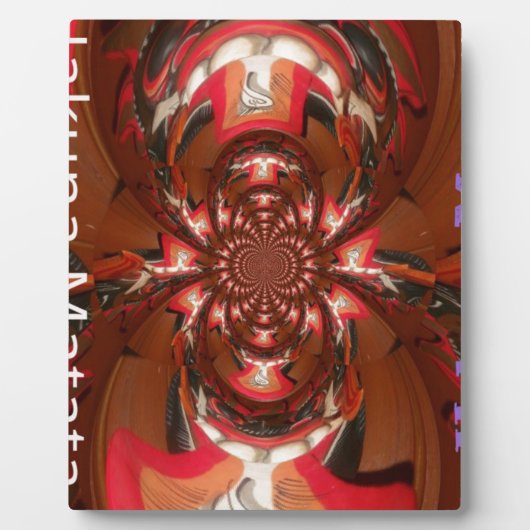 Hakuna Matata gibt Haloween Special Red Fotoplatte (Vorderseite)