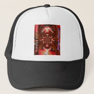 Hakuna Matata gibt Haloween Special Red Truckerkappe