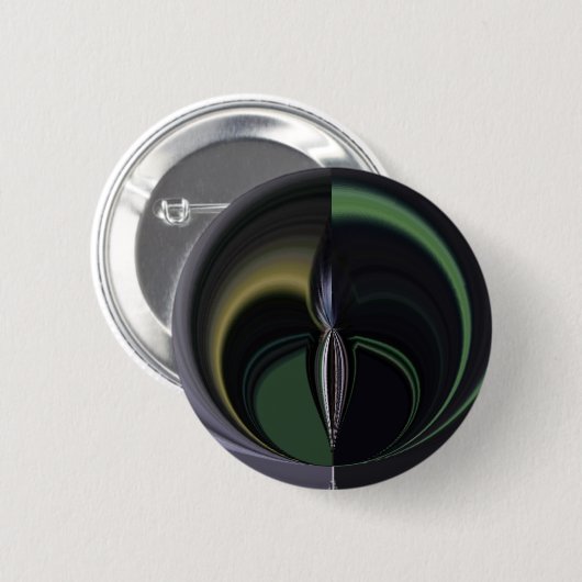 Hakuna Matata Girly Gifts Aurora Silver Lining Button (Vorne & Hinten)