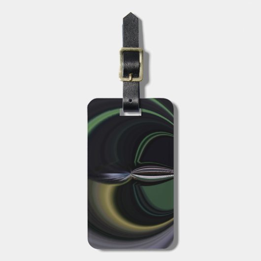 Hakuna Matata Girly Gifts Aurora Silver Lining Gepäckanhänger (Vorderseite vertikal)