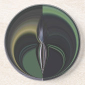 Hakuna Matata Girly Gifts Aurora Silver Lining Getränkeuntersetzer (Vorne)