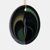 Hakuna Matata Girly Gifts Aurora Silver Lining Keramikornament (Rechts)