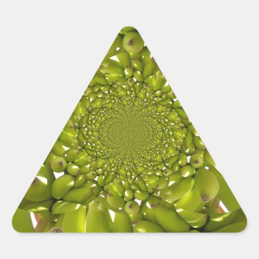 Hakuna Matata Going Bananas.jpg Dreieckiger Aufkleber (Vorderseite)