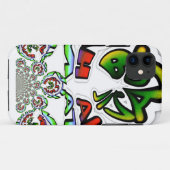 Hakuna Matata Graffiti Kunstdruckerei Case-Mate iPhone Hülle (Rückseite (Horizontal))
