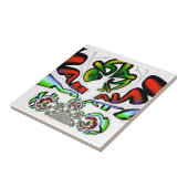 Hakuna Matata Graffiti Kunstdruckerei Fliese (Seite)