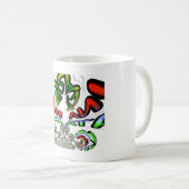 Hakuna Matata Graffiti Kunstdruckerei Kaffeetasse (VorderseiteRechts)