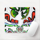Hakuna Matata Graffiti Kunstdruckerei Mousepad (Mit Mouse)