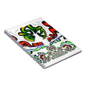 Hakuna Matata Graffiti Kunstdruckerei Notizblock (Rechte Seite)