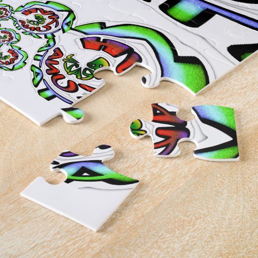 Hakuna Matata Graffiti Kunstdruckerei Puzzle (Seite)