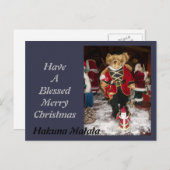 Hakuna Matata haben eine gesegnete Karte der (Vorne/Hinten)