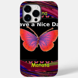 Hakuna Matata Haben einen schönen Tag Unendlichkei Case-Mate iPhone Hülle