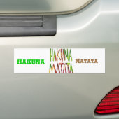 Hakuna Matata Hakuna Matata Autoaufkleber (Auf Auto)