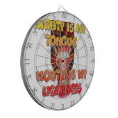 Hakuna Matata HAkuna Matata Big Mouth. Dartscheibe (Vorderseite Links)