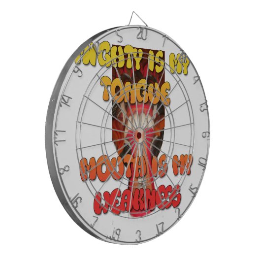 Hakuna Matata HAkuna Matata Big Mouth. Dartscheibe (Vorderseite Links)