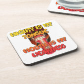 Hakuna Matata HAkuna Matata Big Mouth. Getränkeuntersetzer (Linke Seite)