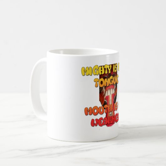 Hakuna Matata HAkuna Matata Big Mouth. Kaffeetasse (Vorderseite Links)