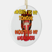 Hakuna Matata HAkuna Matata Big Mouth. Keramik Ornament (Rechts)