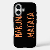 Hakuna Matata Hakunamatata Case-Mate iPhone Hülle (Rückseite)