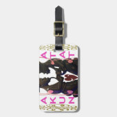 Hakuna Matata Hakunamatata Gepäckanhänger (Vorderseite vertikal)