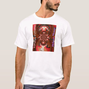 Hakuna Matata Halloween Mask Kaleidoskop Abstrakt T-Shirt
