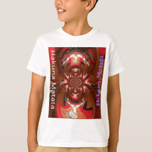 Hakuna Matata Halloween Mask Kaleidoskop Abstrakt T-Shirt
