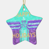 Hakuna Matata Happy Holidays Keramik Ornament (Links)