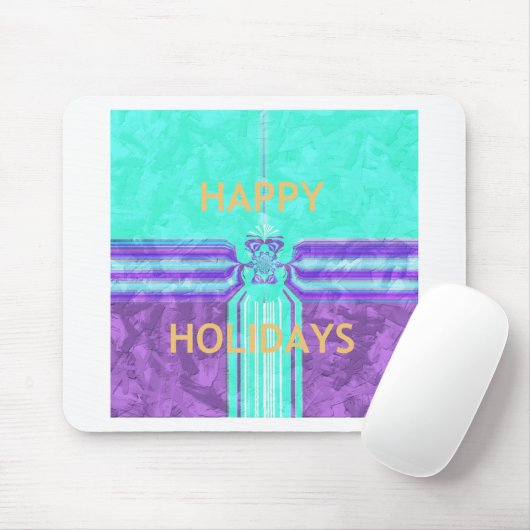 Hakuna Matata Happy Holidays Mousepad (Mit Mouse)