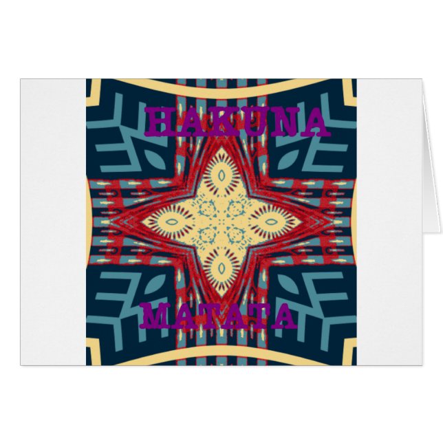 Hakuna Matata Hope disign (Vorderseite (Horizontal))