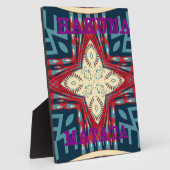 Hakuna Matata Hope disign Fotoplatte (Seite)