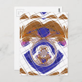 Hakuna Matata I Liebe Ethiopia Color design.pnng Postkarte (Vorne/Hinten)