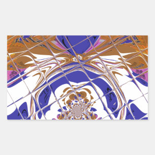 Hakuna Matata I Liebe Ethiopia Color design.pnng Rechteckiger Aufkleber