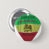 Hakuna Matata I Liebe Ethiopia Colors.png Button (Vorne & Hinten)