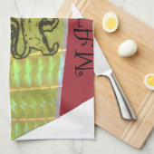 Hakuna Matata I Liebe Ethiopia Colors.png Geschirrtuch (Viertel Falte)