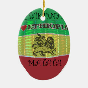 Hakuna Matata I Liebe Ethiopia Colors.png Keramikornament