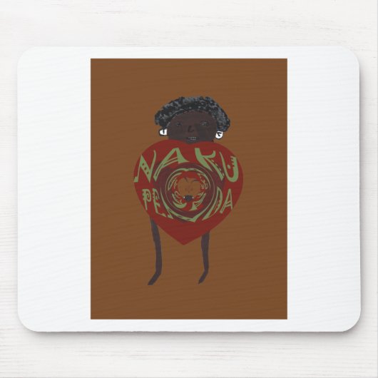 Hakuna Matata I Liebe you Nakupenda Kenya Swahili  Mousepad (Vorne)