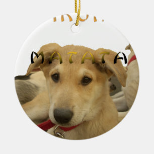 Hakuna Matata Ich weiß, was Sie denken pinctur Keramik Ornament