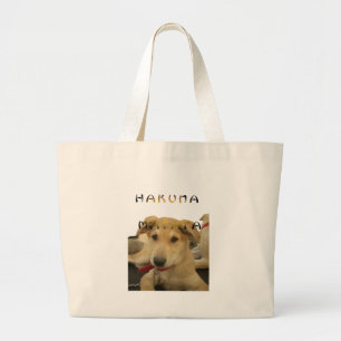 Hakuna Matata Ich weiß, woran du denkst pinctur Jumbo Stoffbeutel