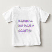 HAKUNA MATATA JAMBO GIFTS BABY T-SHIRT (Vorderseite)