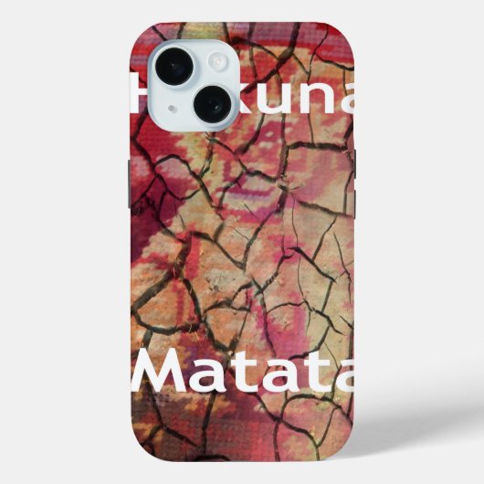 Hakuna Matata.JPG Case-Mate iPhone Hülle (Rückseite)