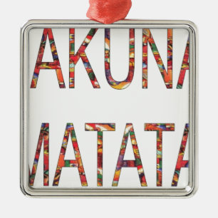 Hakuna Matata.jpg Silbernes Ornament