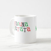 Hakuna matata kaffeetasse (Vorderseite Links)