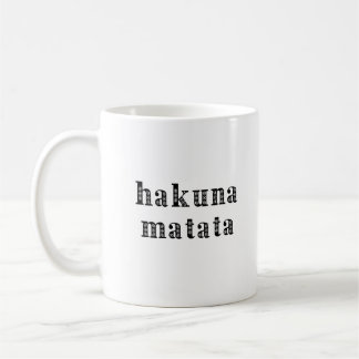 Hakuna Matata Kaffeetasse